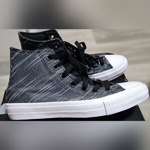 Converse All Star Chuck Taylor Black and White High-Top Sneakers Unisex